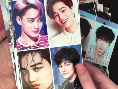 Cheap DIY Kpop Photo Cards