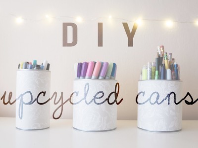 DIY.Upcycled Cans||secondamour