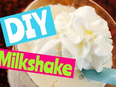 DIY Vanilla Bean Milkshake!!!