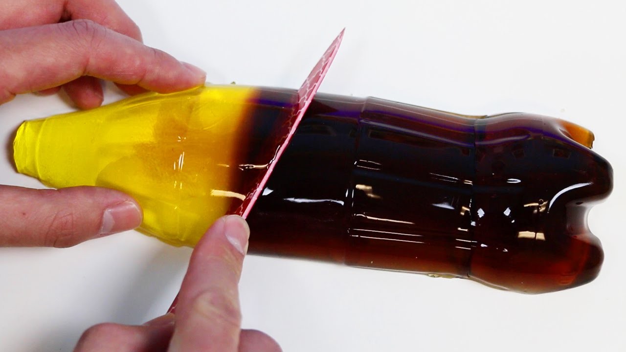 how to make coca cola jelly bottle