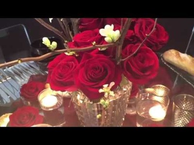 Luxe For Less: DIY Valentine's Day Dinner Buffet