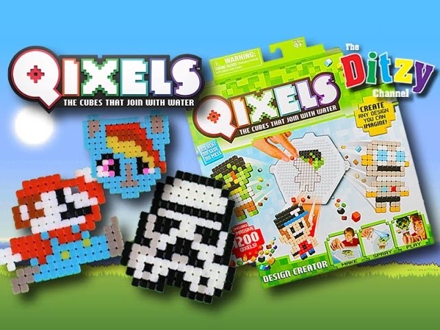 QIXELS Art n Craft How-To | Play Along Guess Who Game! | Star Wars My Little Pony Super Mario Bros