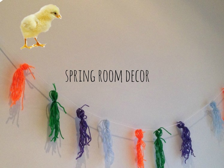 Spring room decor D.I.Y