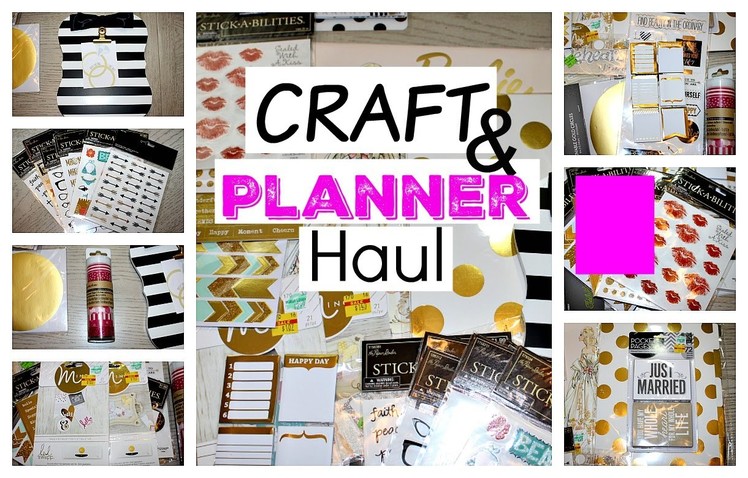 Craft & Planner Haul