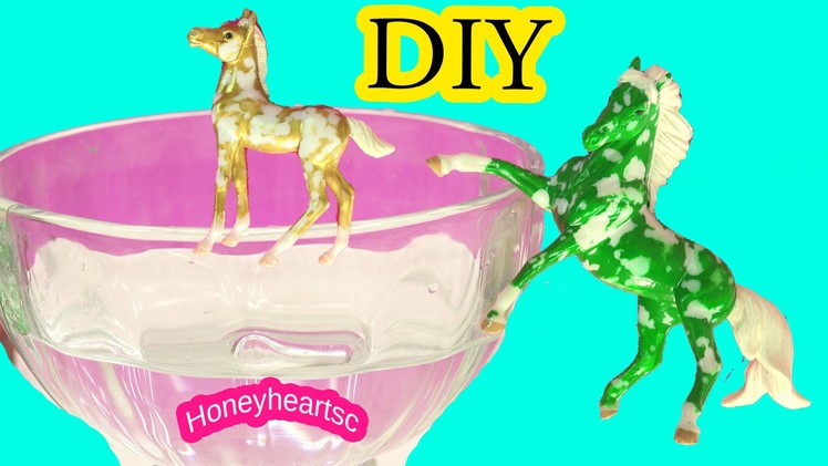 Custom Breyer Florentine Do It Yourself Painting Craft Video - Honeyheartsc Horses