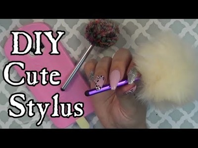 DIY Cute Stylus for your phone.tablet
