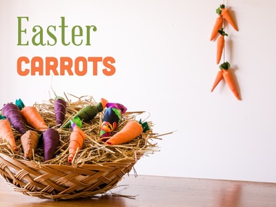 Easter Carrots Craft