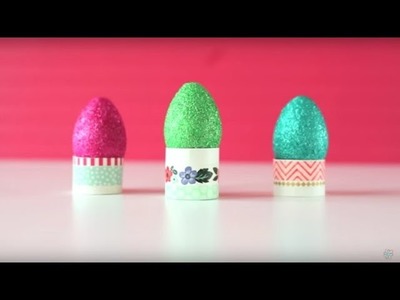 Easter Craft: DIY Washi Tape Egg Holders