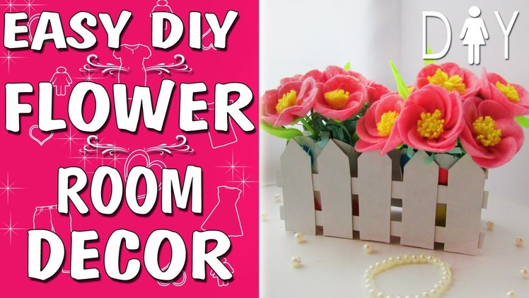 Flowerbed Spring Room Decor | DIY Craft