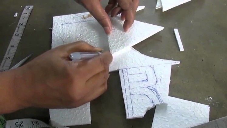 How To Make Pyramid by Paper Cutting Art and Craft part 2