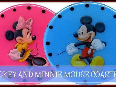 Mickey Mouse Coasters DIY ~ Another Coaster Friday Craft Klatch