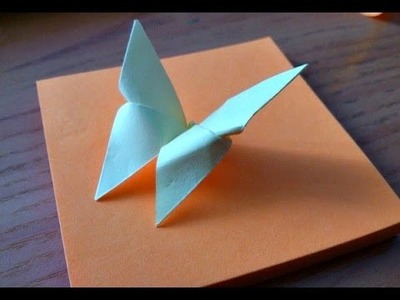 ORIGAMI BUTTERFLY EASY || Paper butterfly craft  for Kids