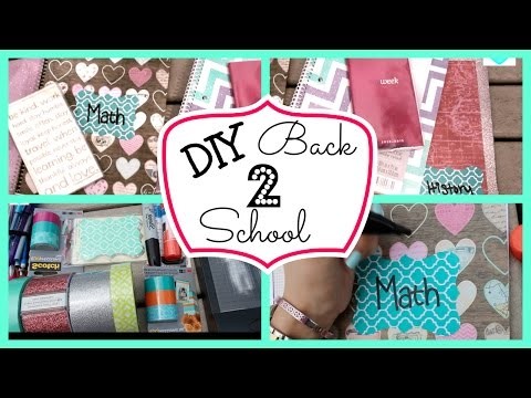 Back to School DIY + School Supplies GIVEAWAY! (CLOSED)