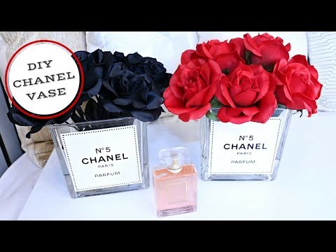 DIY Chanel Inspired Vase: Tumblr Inspired