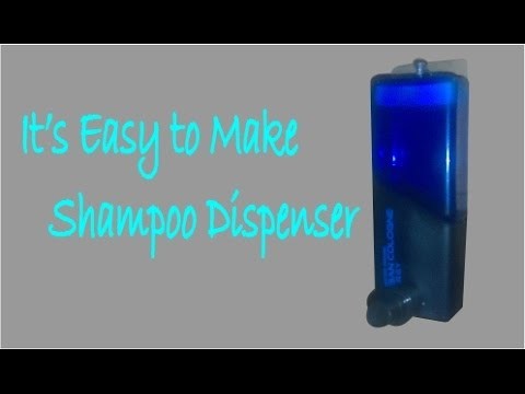 DIY Homemade : make a Shampoo. Soap Dispenser