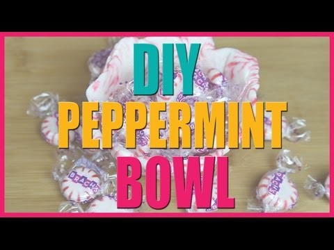 DIY Peppermint Bowl