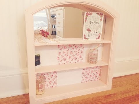 DIY Shabby Chic Shelf