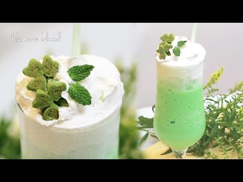 DIY St Paddy's Day Shamrock Frappuccino | d for delicious