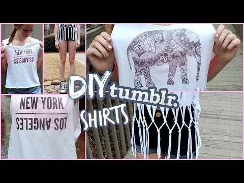 DIY Tumblr Spring Shirts!