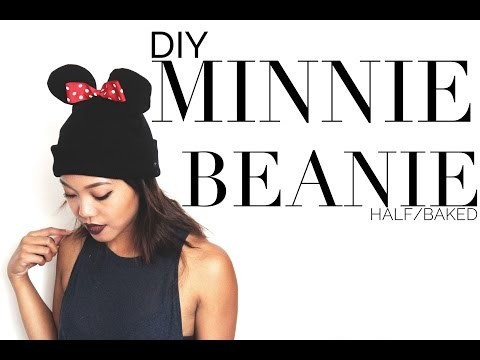 Half Baked | DIY Minnie Mouse Beanie