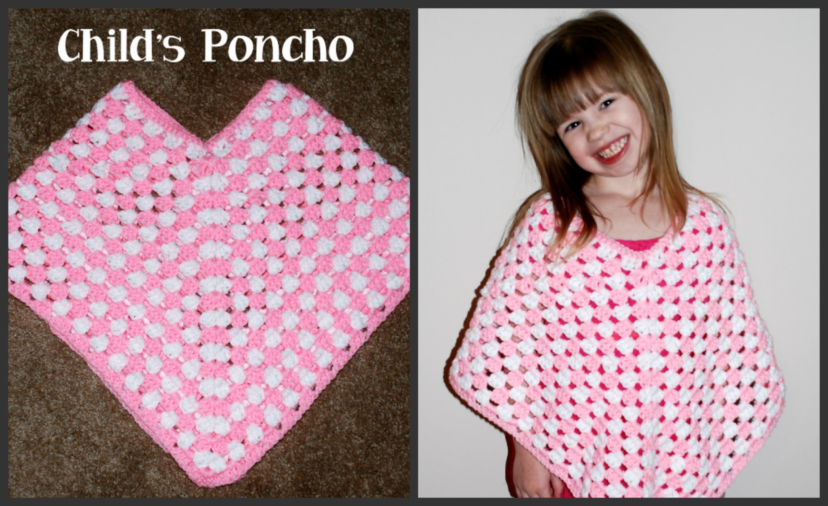 Child Poncho Crochet Tutorial