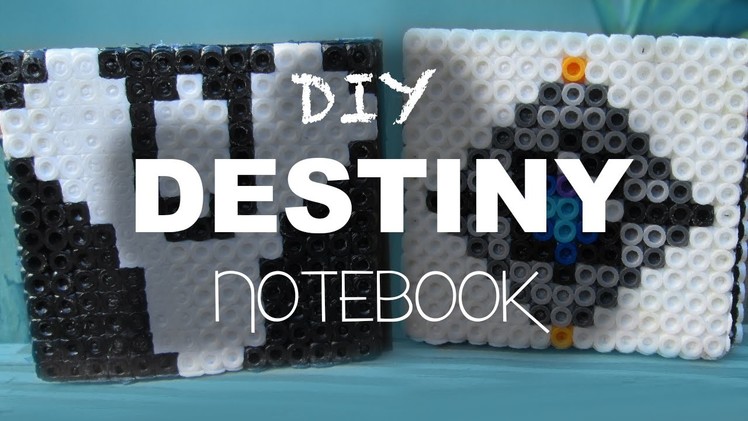 DIY: Destiny Mini Notebook | Bead Sprites (Perler.Hama.Arktal Beads)