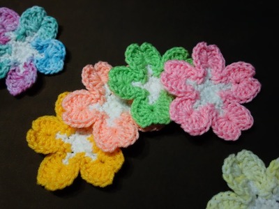 How to Crochet Sakura Tea Coaster