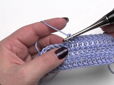 How to Crochet: Twisted Single Crochet (Right Handed)