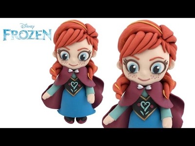How to Make Disney Frozen Anna 3D with Play Doh Playdough DIY RainbowLearning