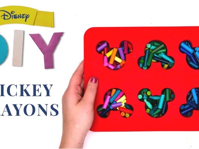 Mickey Crayons | Disney DIY