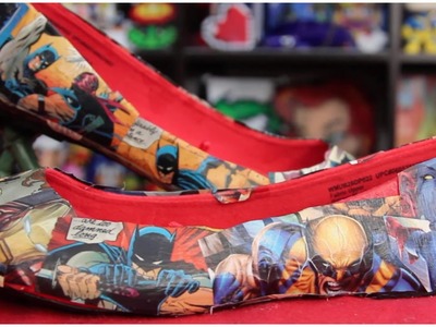 Pinterest Do, Don't or Maybe? DIY Comic Book Shoes