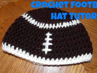 Crochet Football Hat