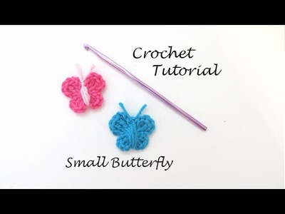 Crochet Tutorial - Small Butterfly