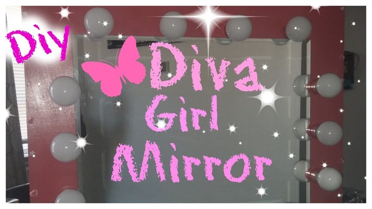 DIY Hollywood Vanity Mirror for under $100