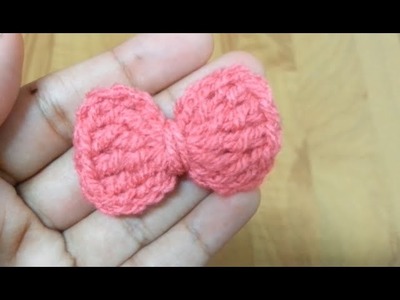 How to crochet a simple bow? | !Crochet!