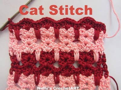 How To Crochet- CAT Stitch Tutorial
