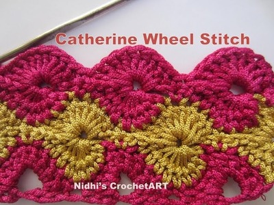 How To Crochet- Catherine Wheel Stitch Tutorial