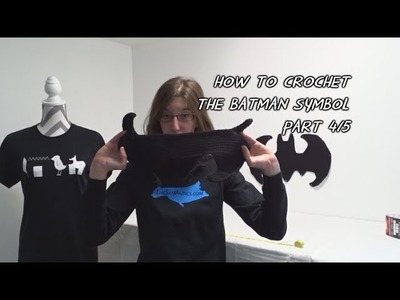 How to Crochet the Batman Symbol - Part 4.5 - Updated Version