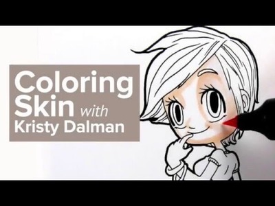 Chameleon Pens : How to - Coloring Skin