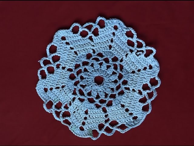 Crochet Easy Doily Placemat - Part 1