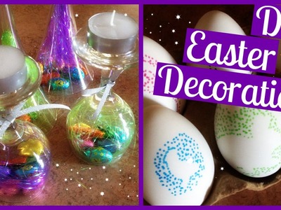 DIY Easter Decorations Ideas! Pinterest Inspired!
