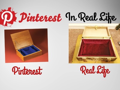 DIY Jewelry Box Interior - Pinterest in Real Life