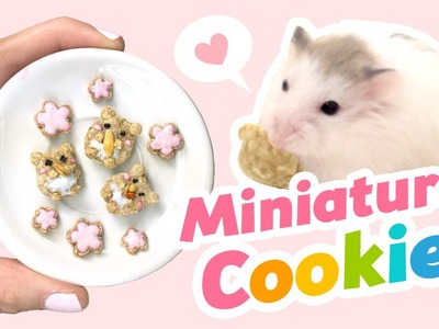 DIY Miniature EDIBLE Cookies for Hamsters!! Cute ASMR Video