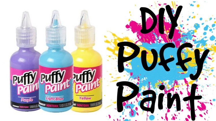 DIY Puffy Paint || DIY DUO