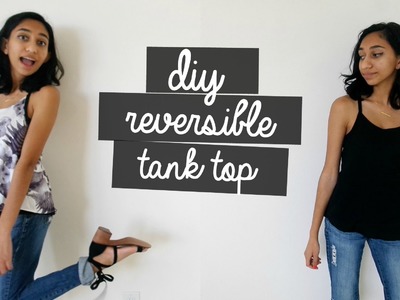 DIY Reversible Tank Top