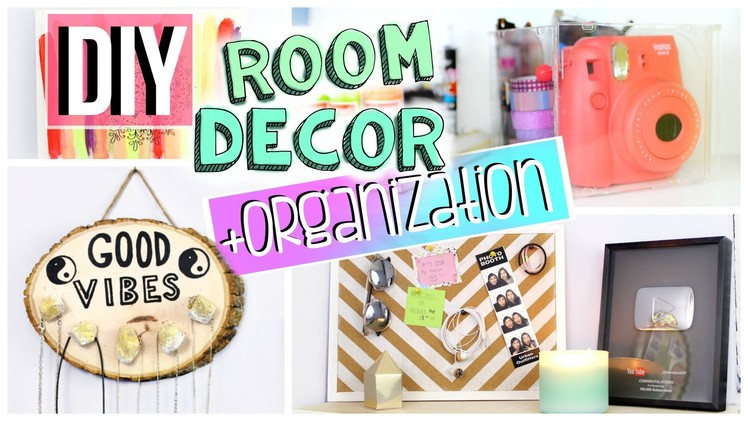 DIY Room Organization + Decor | Room storage ideas | JENerationDIY