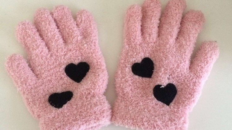 How To Create Stylish Heart Gloves - DIY Crafts Tutorial - Guidecentral
