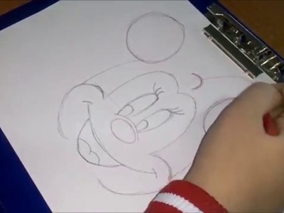 How to draw minnie mouse (step by step)