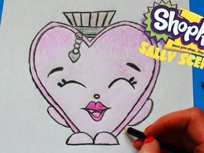 How to Draw Shopkins Season 4 "Sally Scent" Limited Edition | Toy Caboodle