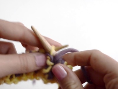 How to knit Brioche stitch on two needles | WE ARE KNITTERS